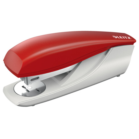 LEITZ Heftgerät NeXXt, 30 Blatt, Einlegetiefe 38 mm, rot