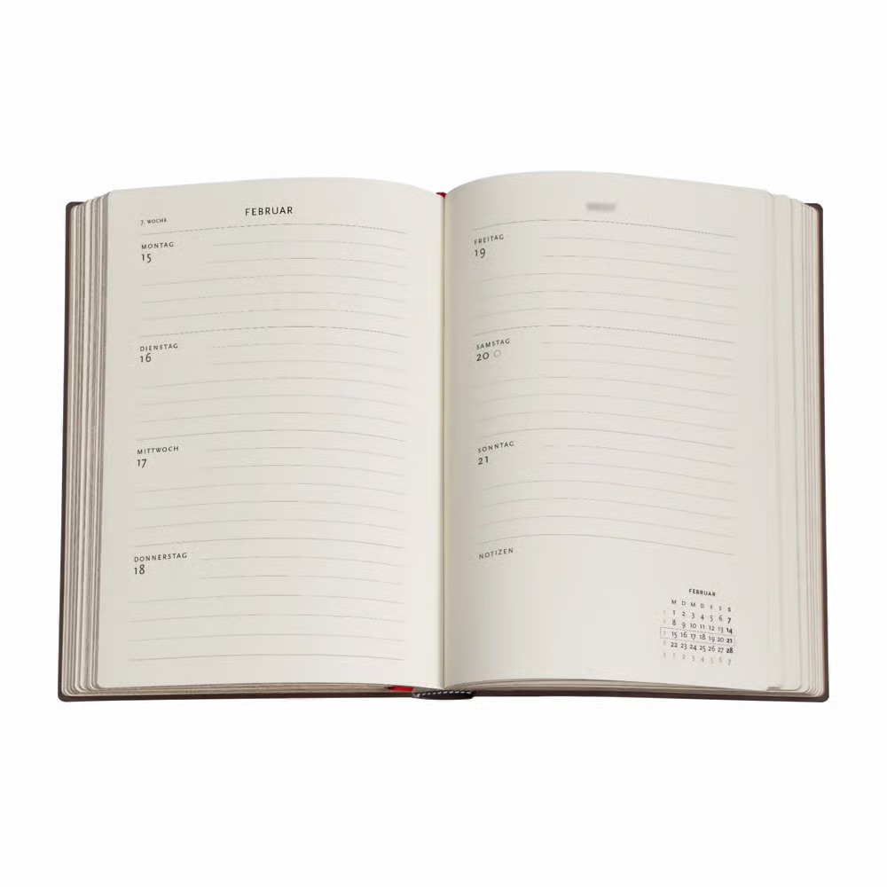 Paperblanks 2027 Anemone Hardcover Midi Horizontal 12-Monatskalender