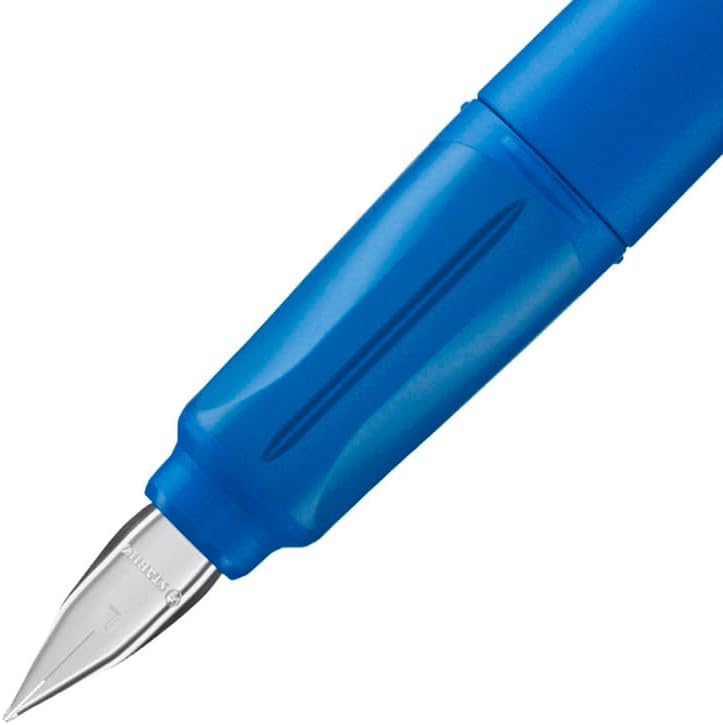 STABILO Schulfüller - Feder M, inkl. Patrone, hellblau/blau