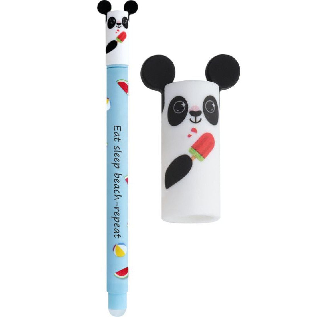 Eberhard Faber Erase It - radierbarer Gelschreiber - Sommer Panda (Limitiert)