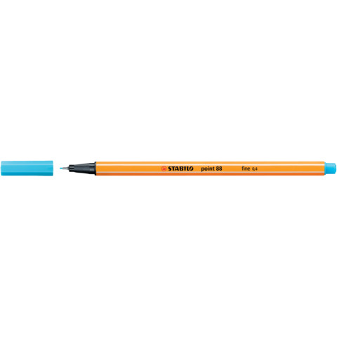 STABILO Fineliner point 88, 88/57, 0,4 mm, Farbe: Azurblau