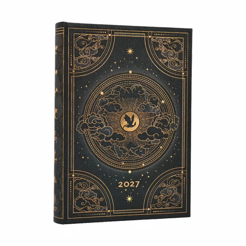 Paperblanks 2027 Schatten von Navarre Hardcover Midi Tagesüberblick 12-Monatskalender