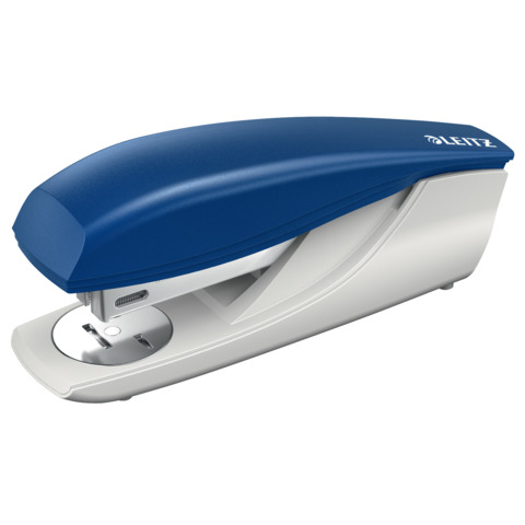 LEITZ Heftgerät NeXXt, 30 Blatt, Einlegetiefe 38 mm, blau
