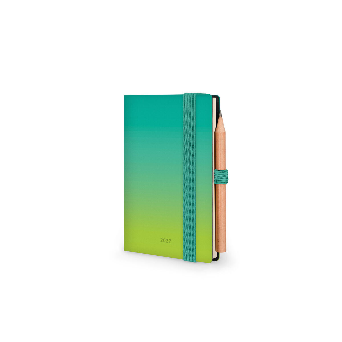 Legami 12-Monat Mini 2-Tagesbuch 2027 - Schades of Green