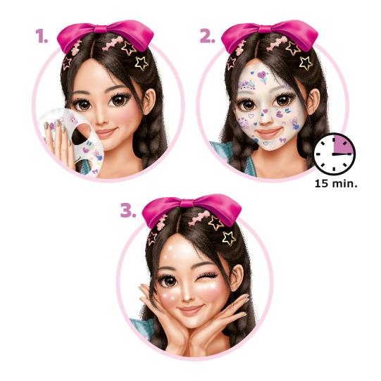 TOPModel Beauty and Me Tuchmaske KPOP