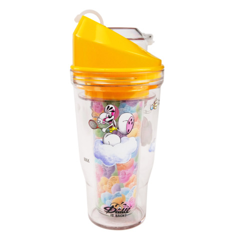 Diddl Trinkbecher Crunch Cup gelb
