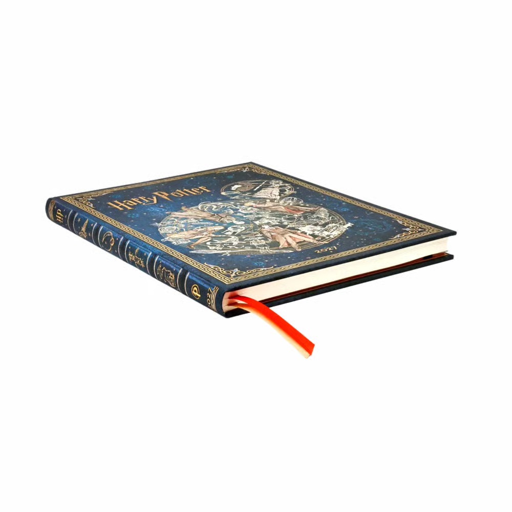 Paperblanks 2027 Kalender Legenden von Hogwarts Hardcover Ultra Vertikal 12-Monatskalender