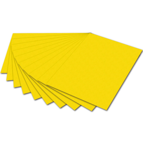 FOLIA Fotokarton, 50 x 70 cm, 300g/m², bananengelb