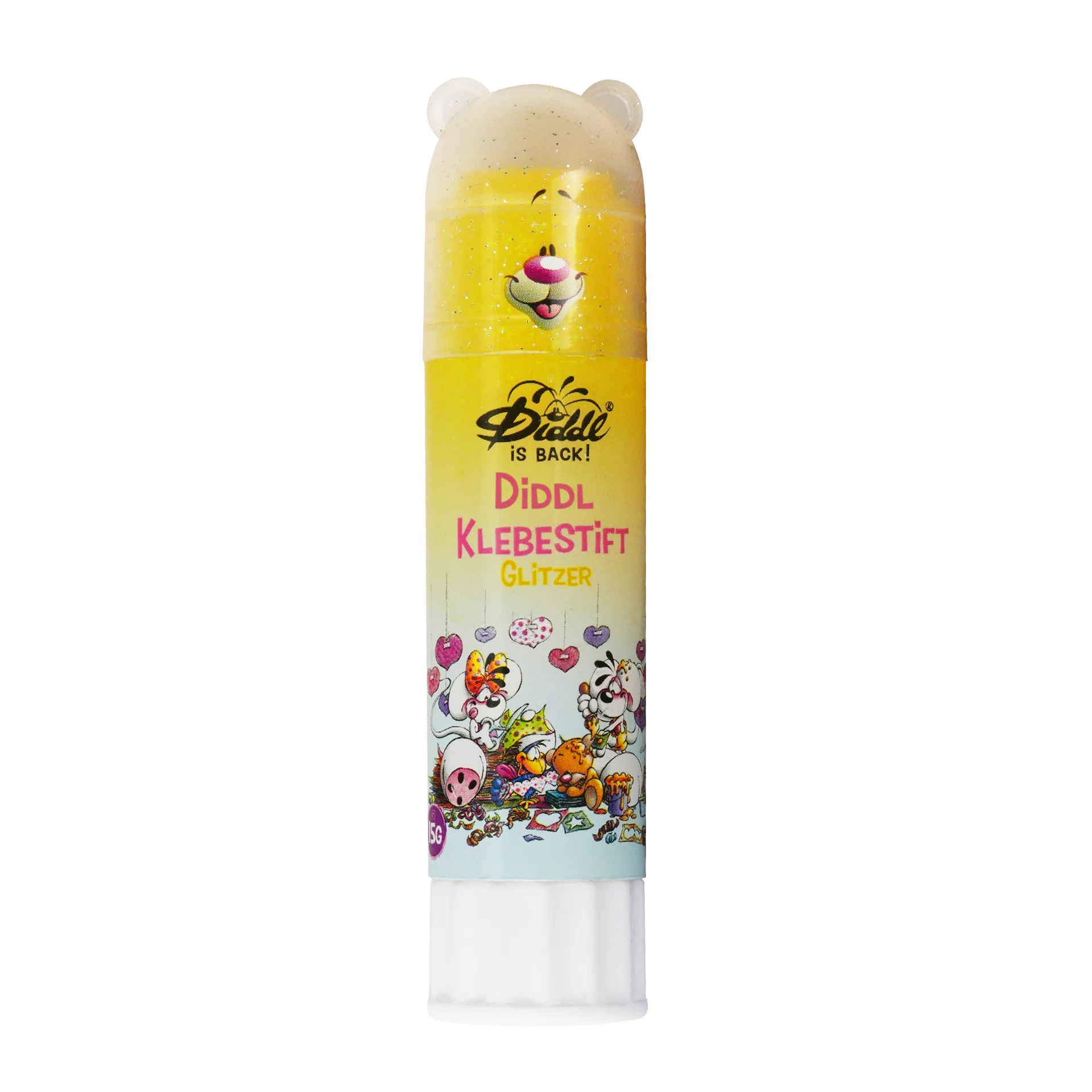 Diddl Klebestift - Gelb