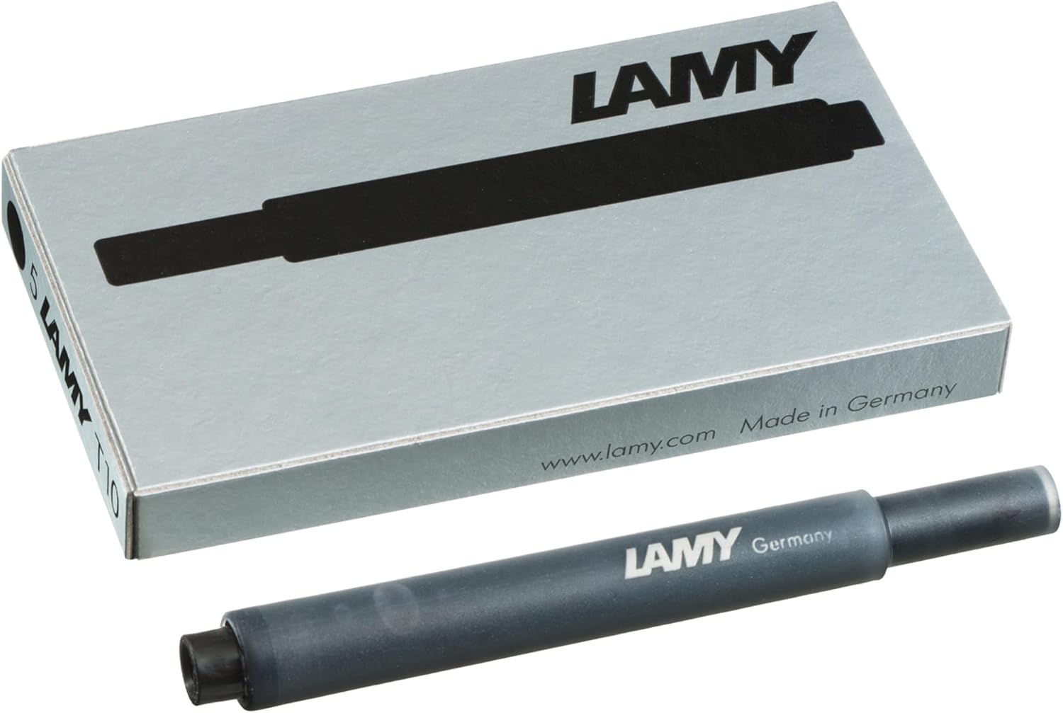 Lamy T10 Großraum-Tintenpatronen - Packung mit 5 Stück - schwarz
