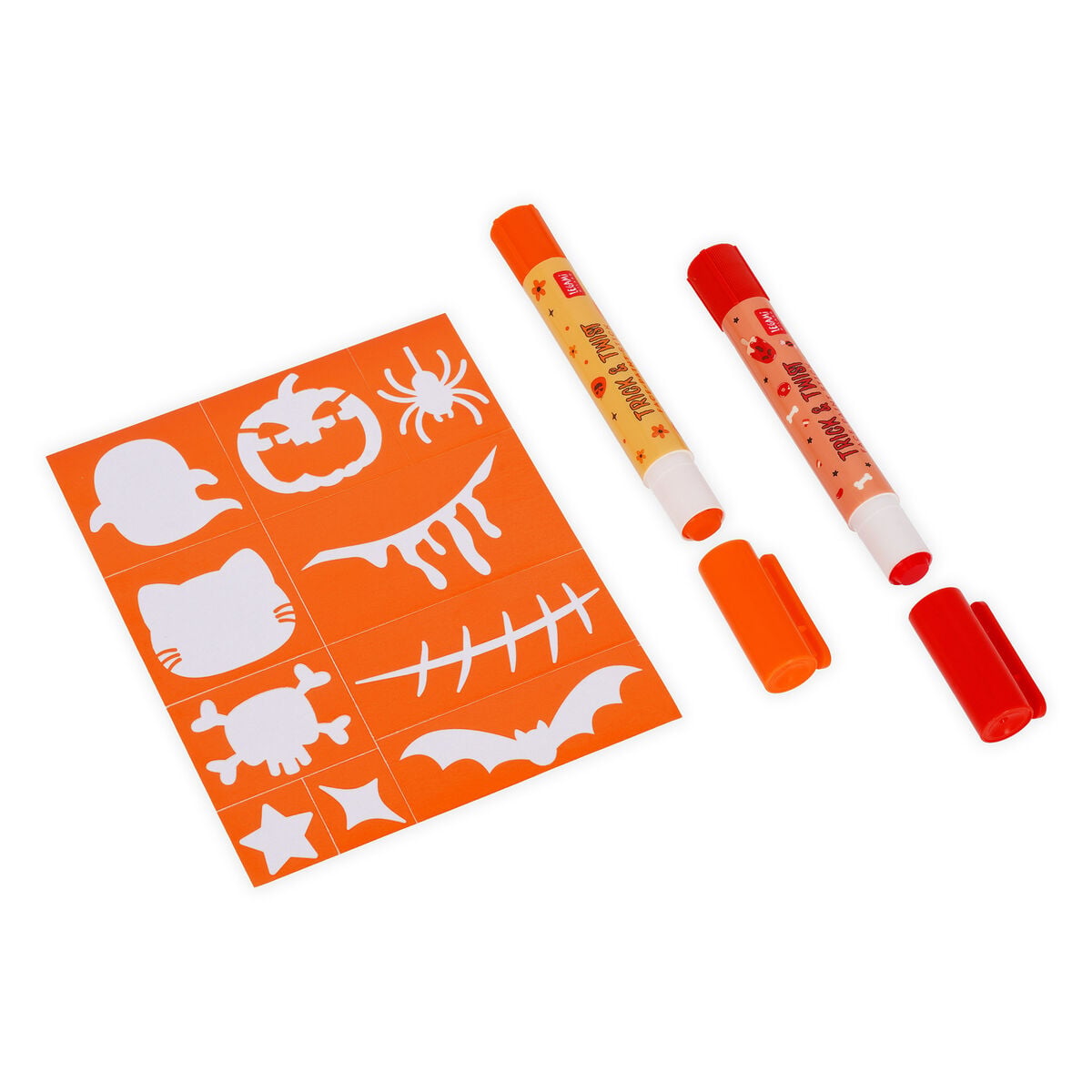 Legami Set mit 6 Schminkstiften - Trick & Twist - Halloween