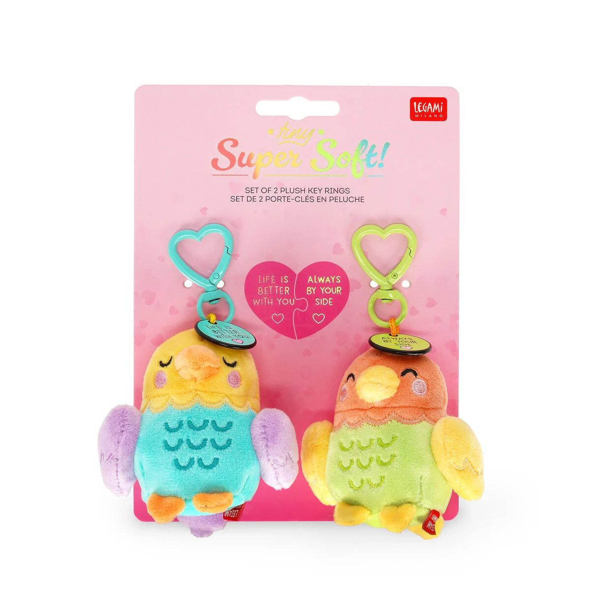 Legami - Super Soft! - Tiny - Love Birds - Better together