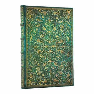paperblanks - Hardcover  - Smaragdblume - Mini - Unliniert