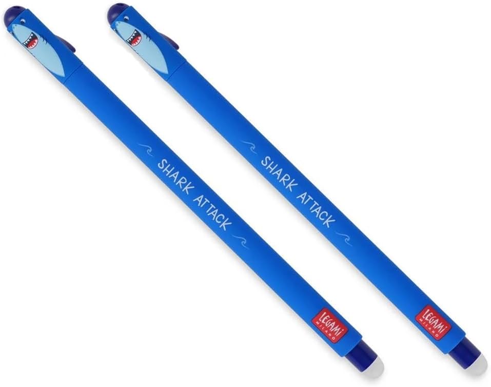 Legami radierbarer Gelstift - Hai / Shark (2er-Set)