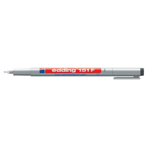 edding Folienstift 151F non-permanent, 0,6mm, schwarz