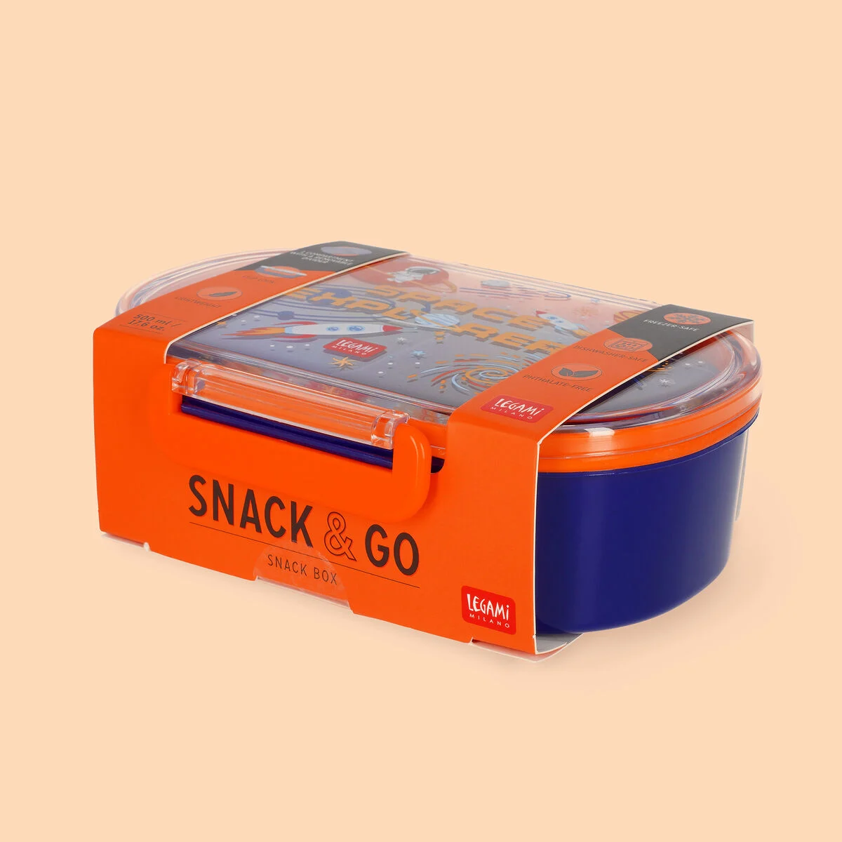 Legami Snackbox - Snack & Go - Space