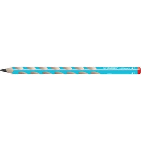 STABILO Bleistift EASYgraph Rechtshänder, HB, Farbe: blau
