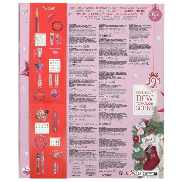 TOPModel Adventskalender 2026 Beauty – 24 Türchen mit Beauty- & Styling-Überraschungen
