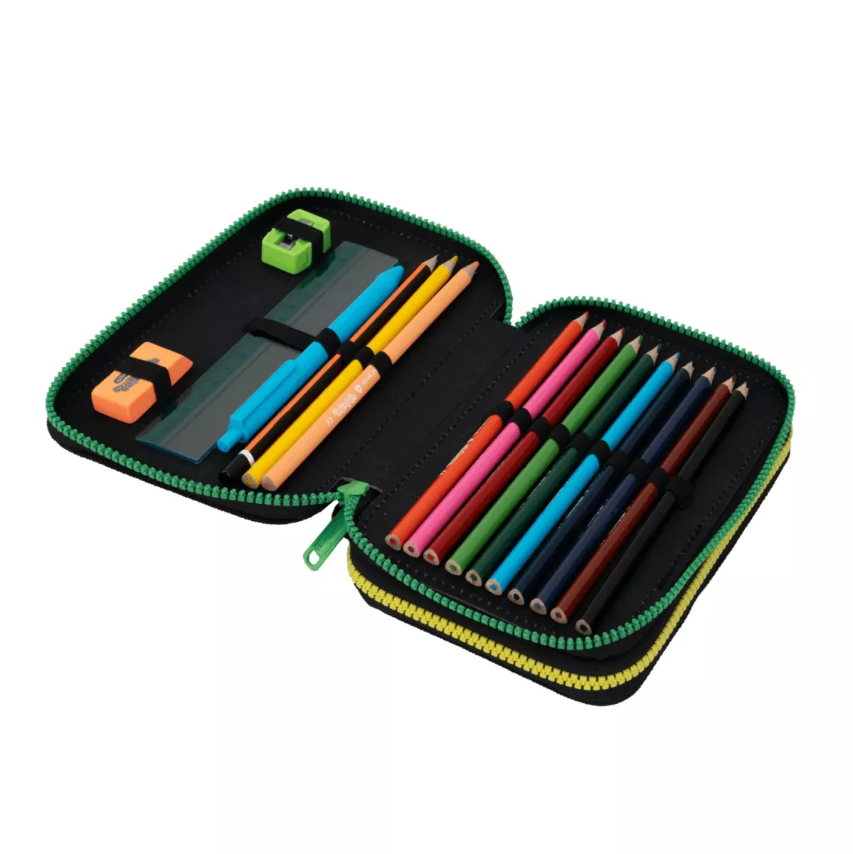 Coolpack JUMPER 2 gefülltes Etui Hello Kitty Graffiti – 2 Fächer, 35-teilig