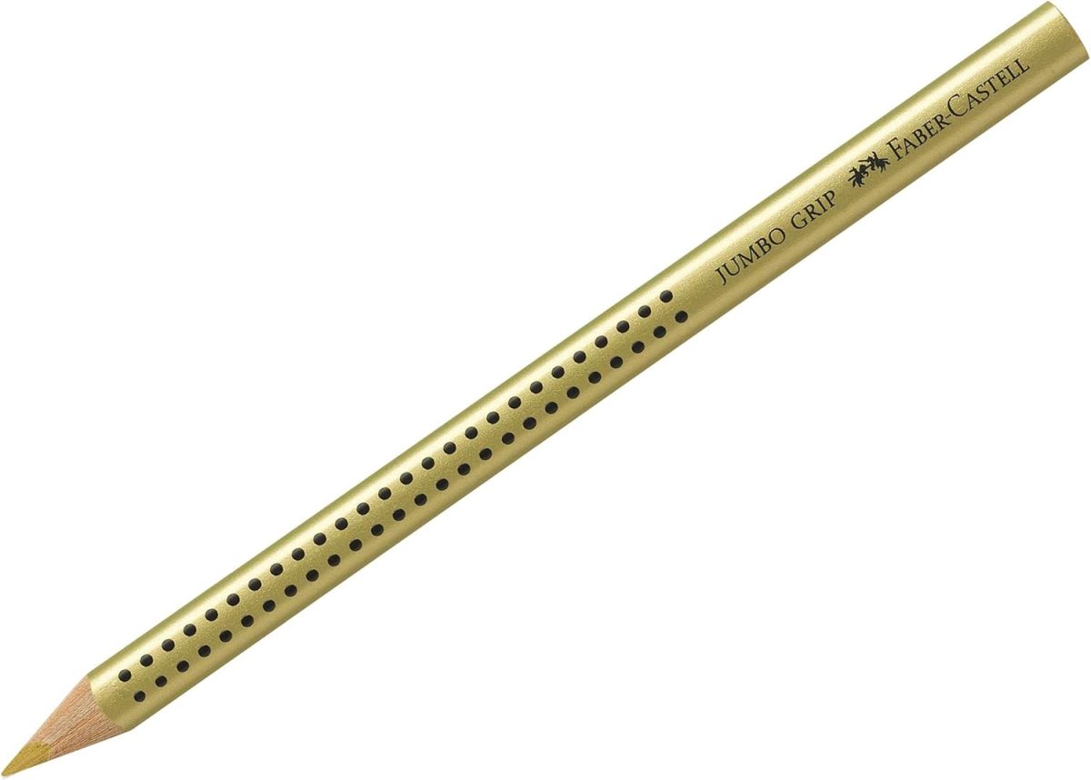 Faber-Castell Buntstift Jumbo-Grip, Farbe: gold