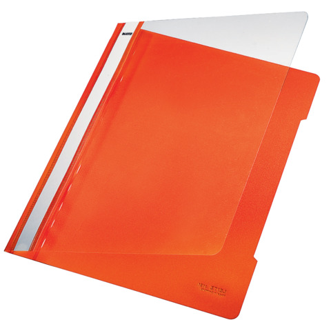 Leitz - Schnellhefter Plastik, A4, orange