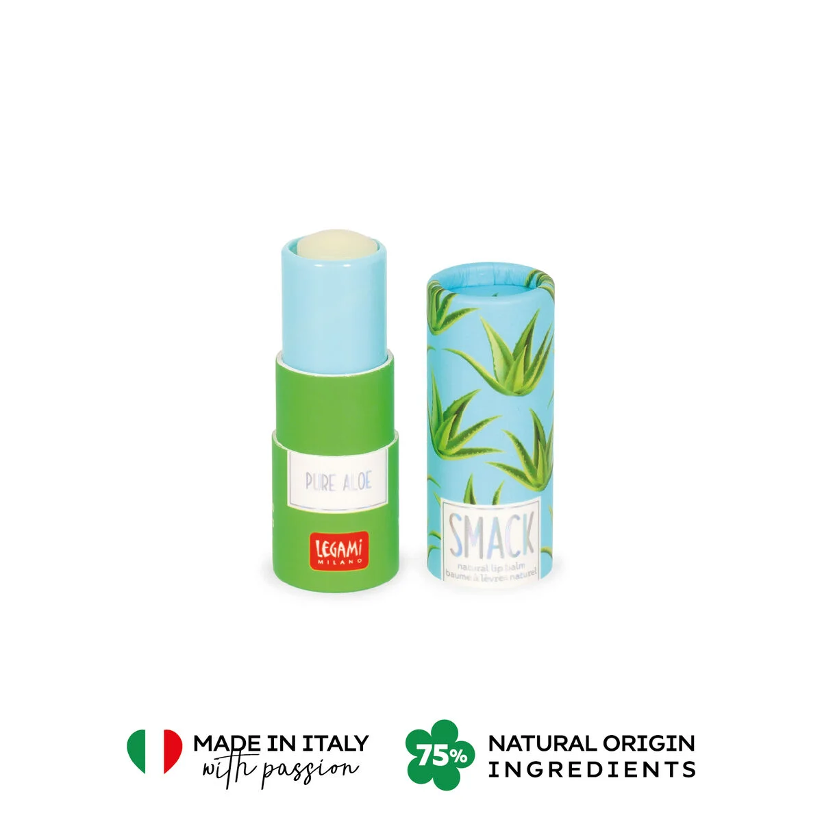 Legami Lippenpflegestift - Smack - Aloe Vera