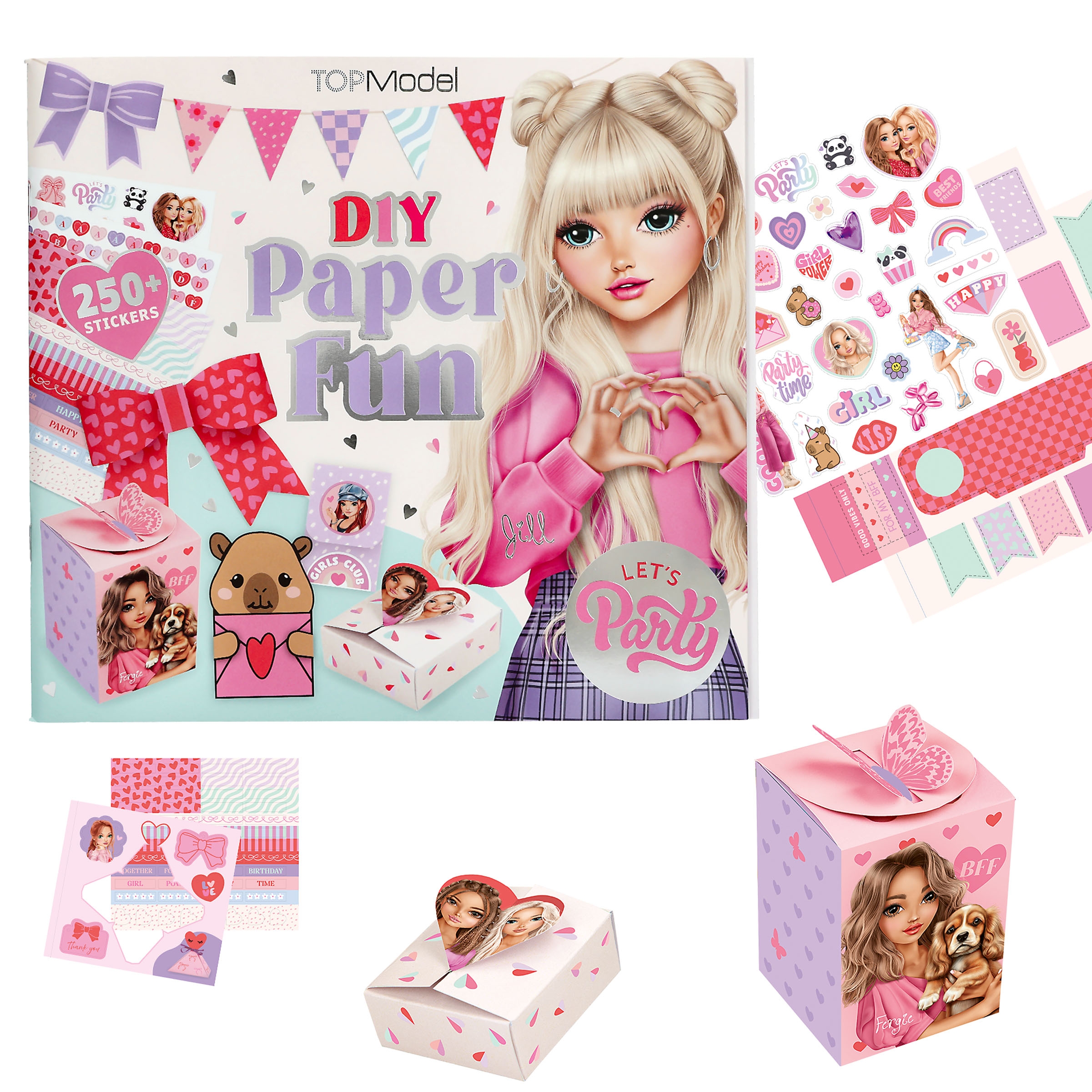 TOPModel DIY Paper Fun - Kreativbuch zum Basteln