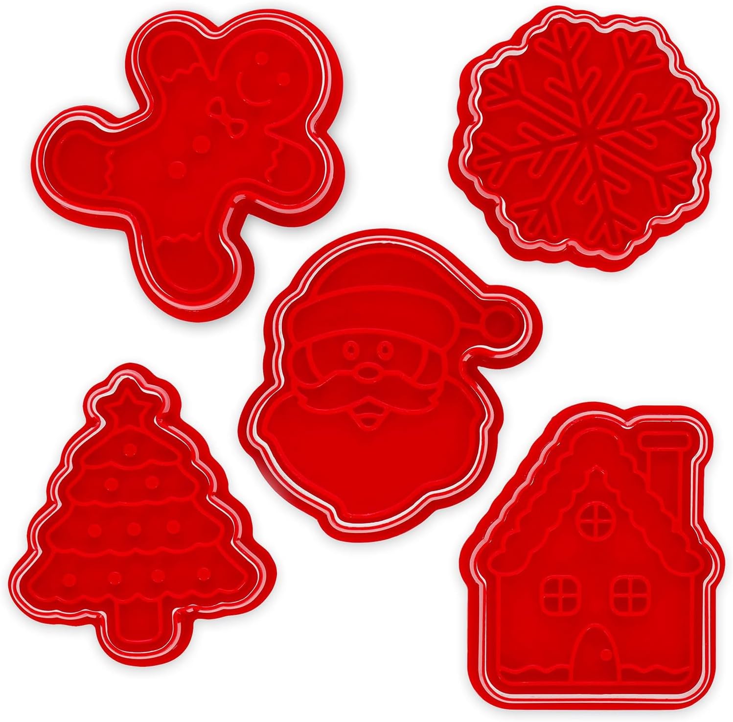 Legami Cookie Time - 5 Förmchen Kekse mit Stempel