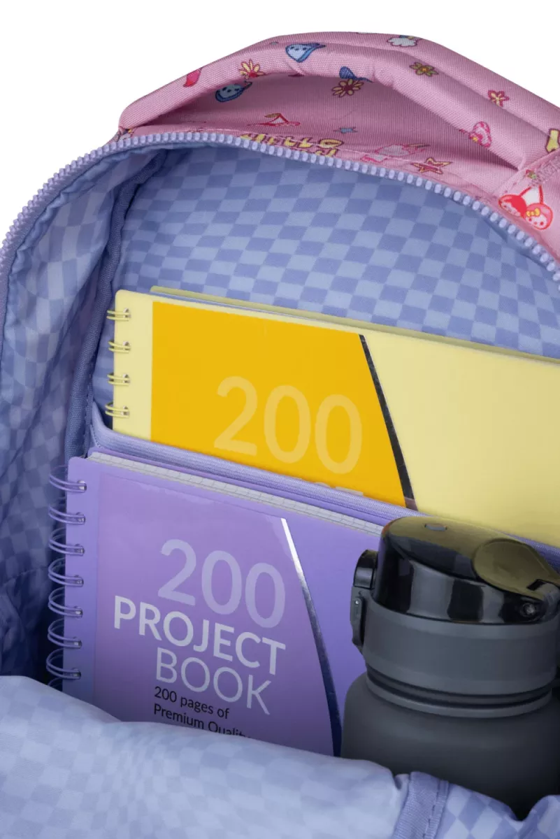 Coolpack PRIME PRO Rucksack 16 Zoll Hello Kitty – 2 Hauptfächer, Buchfach & Reflektoren