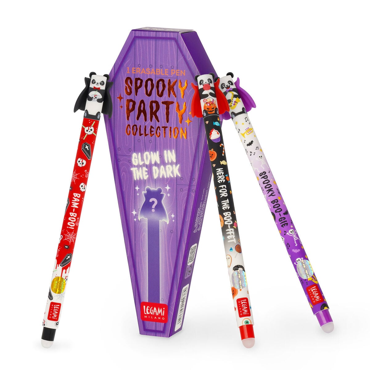 Legami Radierbarer Gelstift Blind Box - Spooky Party - Halloween