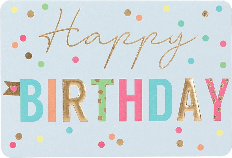 Kunterbunt Medikarten 011 -  Happy Birthday