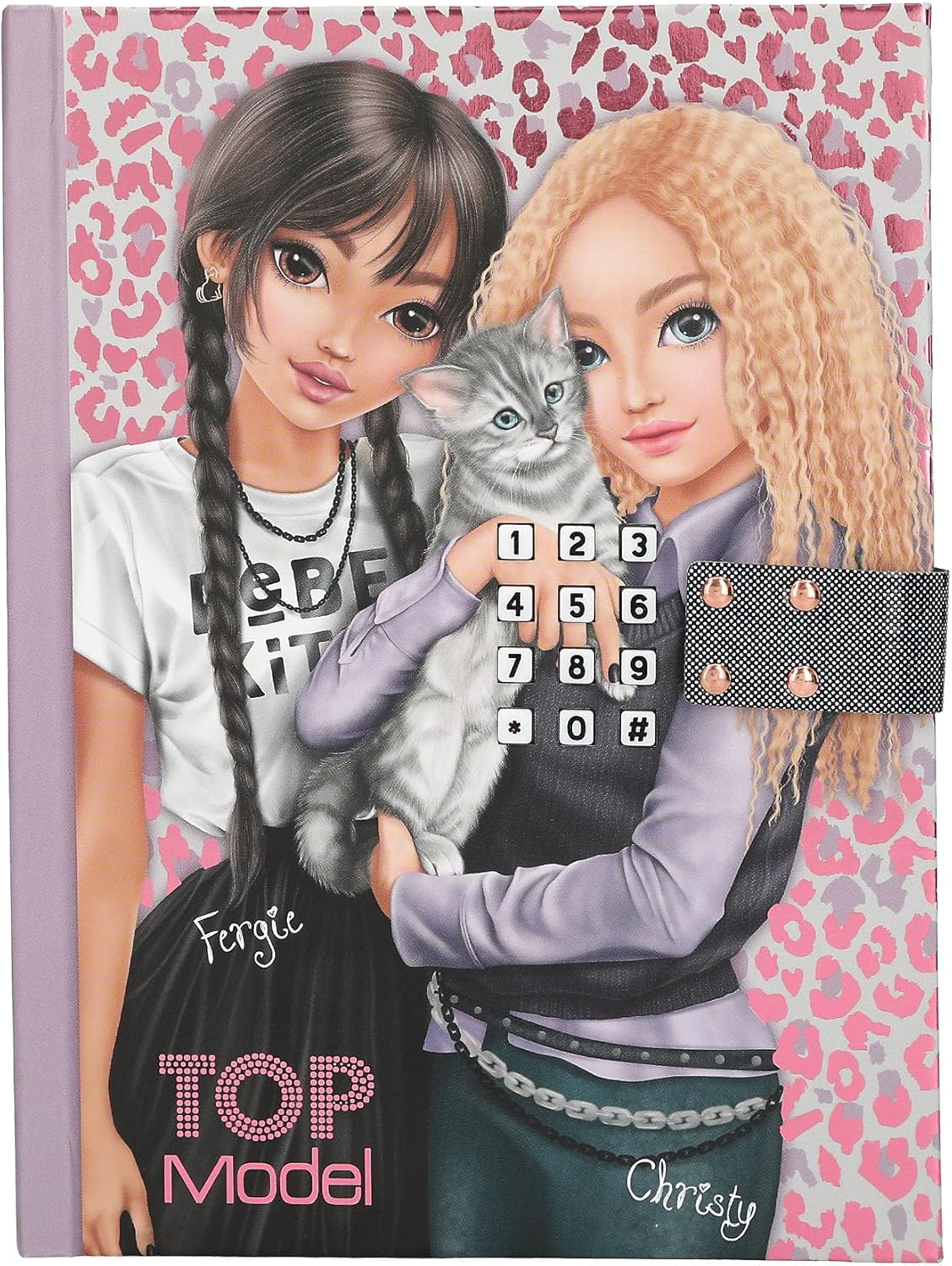 TOPModel Geheimcode Tagebuch mit Sound REBEL KITTY