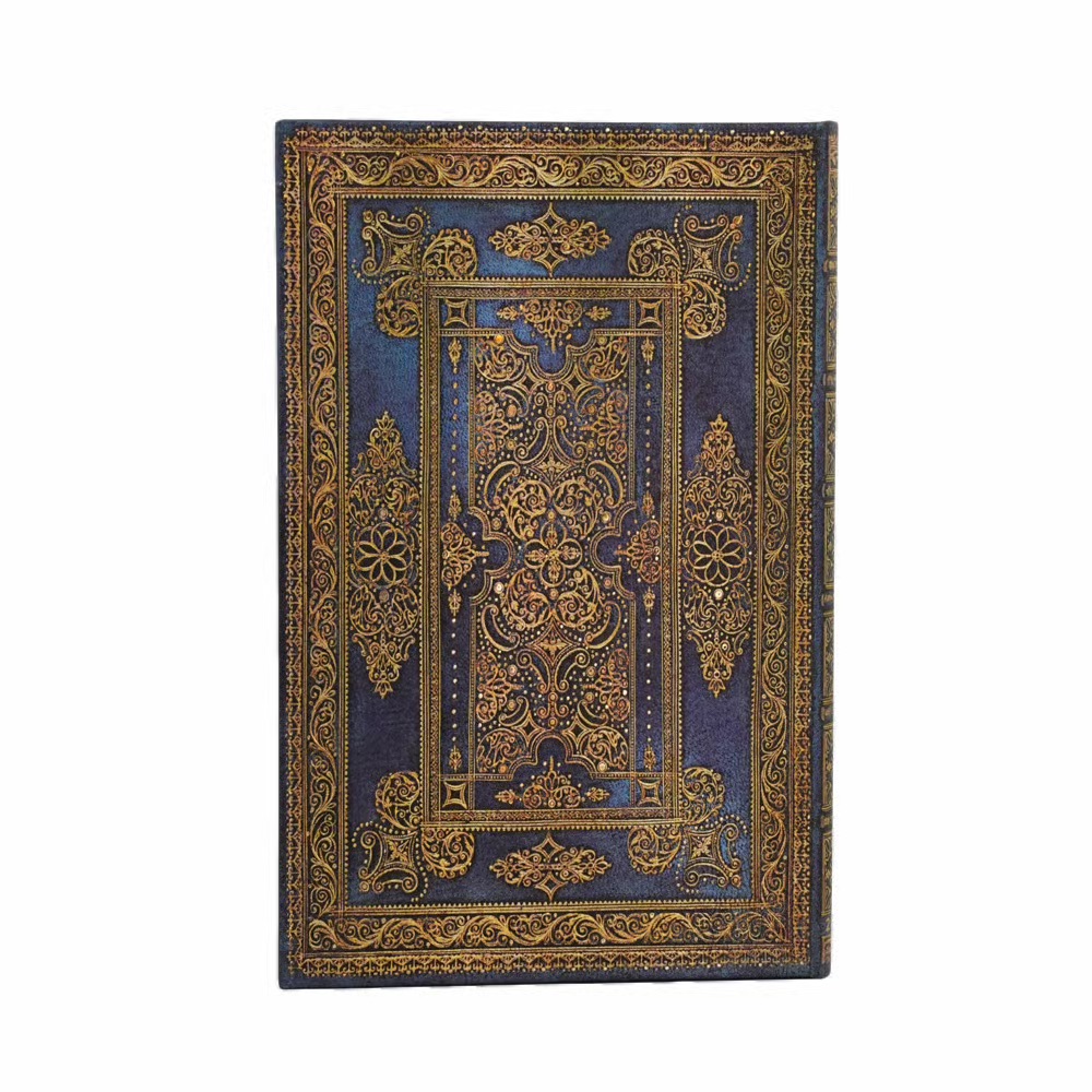 Paperblanks 2027 Blue Luxe Hardcover Maxi Verso 12-Monatskalender