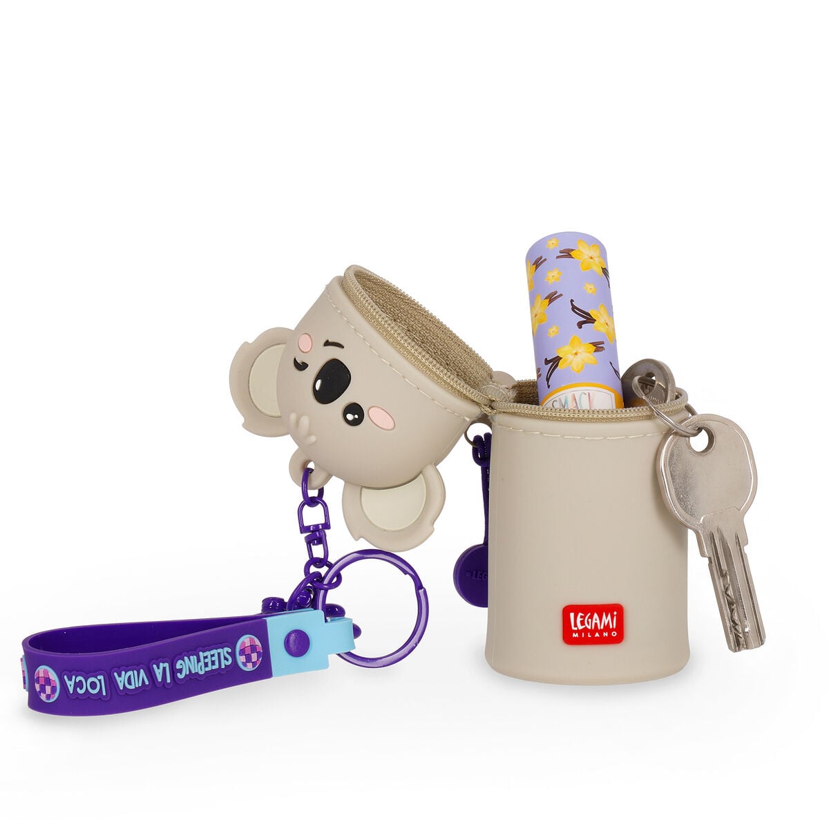 Legami Münztasche mit Schlüsselanhänger - Mini Kawaii - Koala