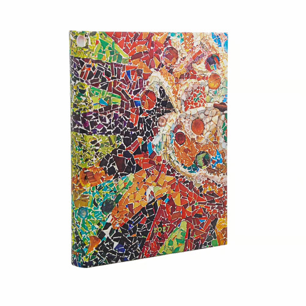 Paperblanks 2027 Gaudis Sonne Hardcover Ultra Tagesüberblick 12-Monatskalender