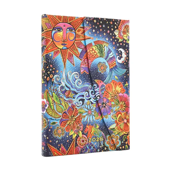 paperblanks Kalender 2026 - Himmliche Magie - Ausgefallene Kreationen - Mini