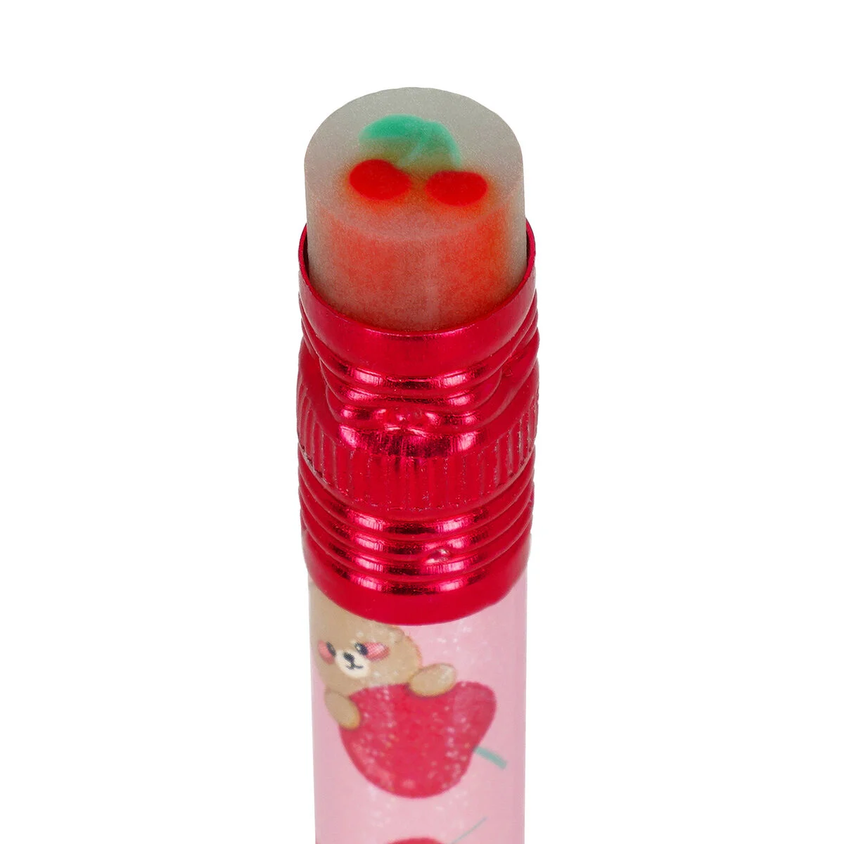 Legami Bleistift aus Recyclingpapier - Teddy - Härte: HB/2, mit Radiergummi