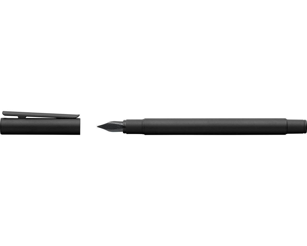 Faber-Castell Füllfederhalter - Neo Slim - Feder M - Metall Schwarz