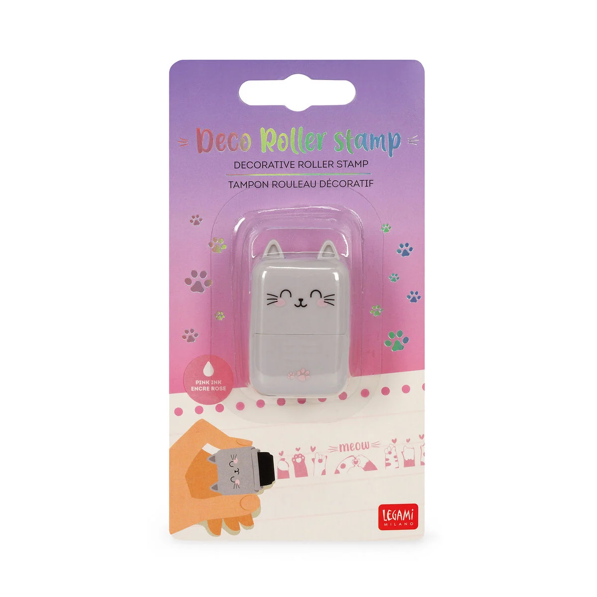 Legami - Deko Rollstempel - Kitty