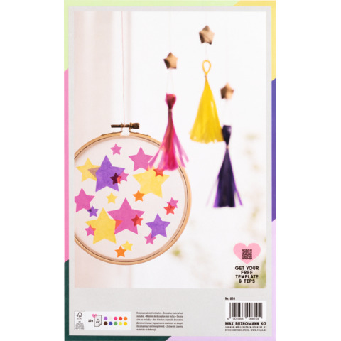 FOLIA Transparentpapier, 18,5x29,7cm, 42g/m², sortiert