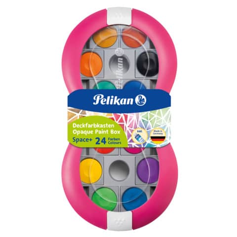 Pelikan Farbkasten Space+, 24 Farben, magenta