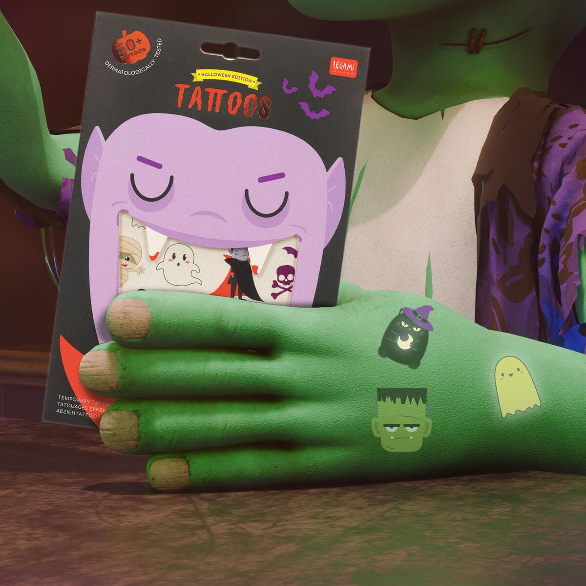 Legami Abziehtattoos - Halloween
