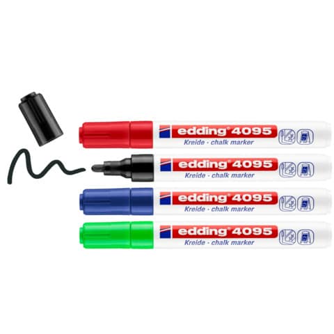 edding Windowmarker 4095, 2-3mm, Rundspitze