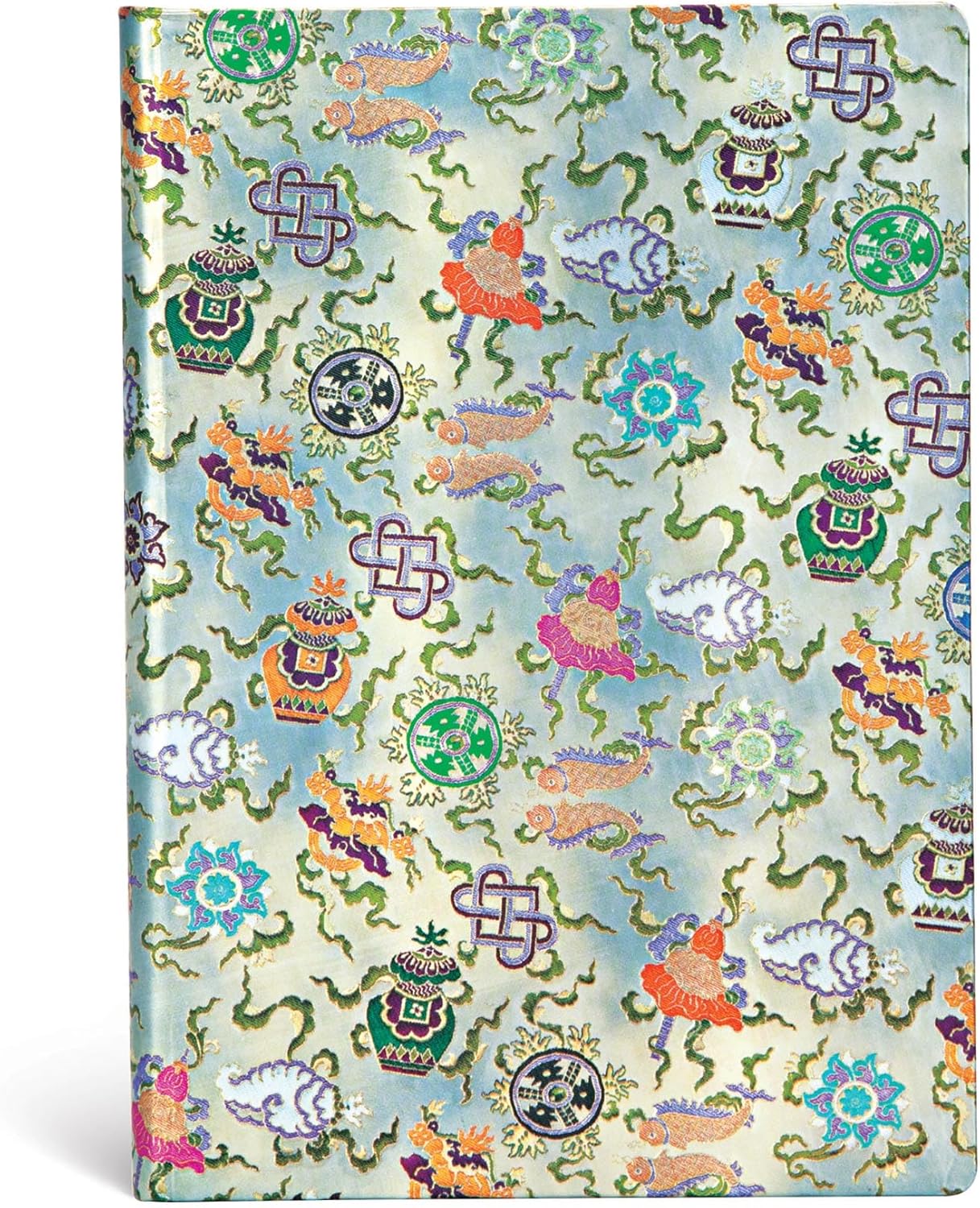 paperblanks Notizbuch - Shankha, Heilige tibetische Stoffe - Midi - Liniert paperblanks Notizbuch - Shankha, Heilige tibetische Stoffe - Midi - Liniert