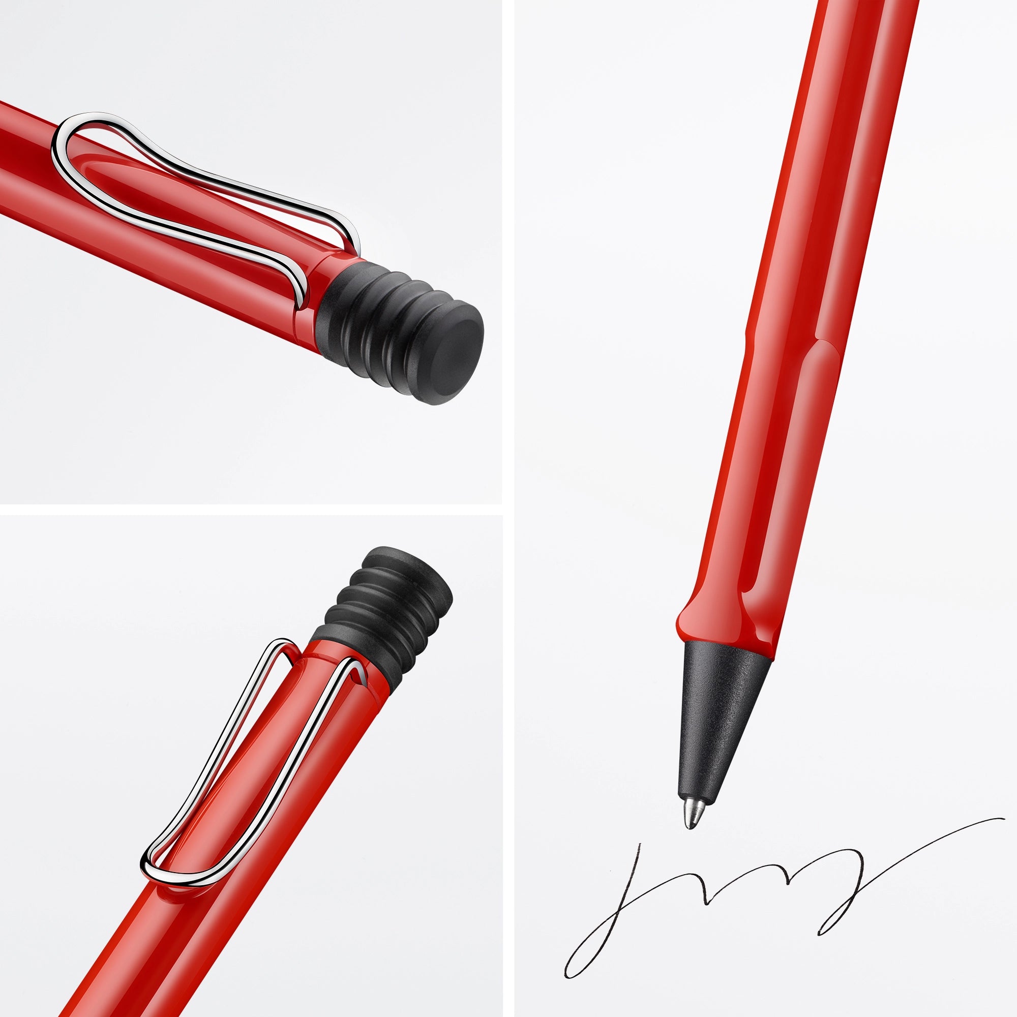 Lamy safari Kugelschreiber 216 - red - ergonomischer Griff, Großraummine M16