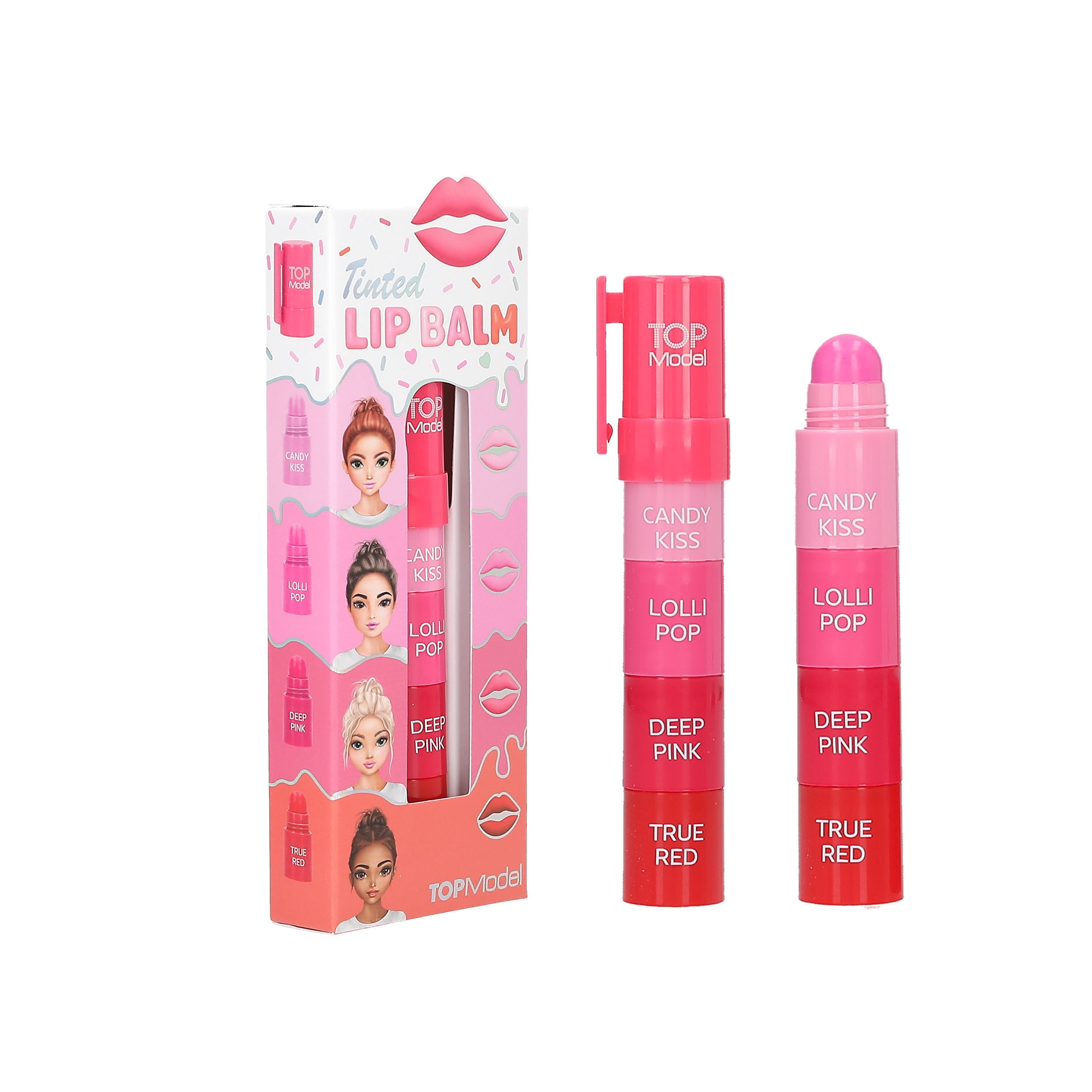 TOPModel Tinted Lipbalm CANDY GLAM, sortierte Lieferung