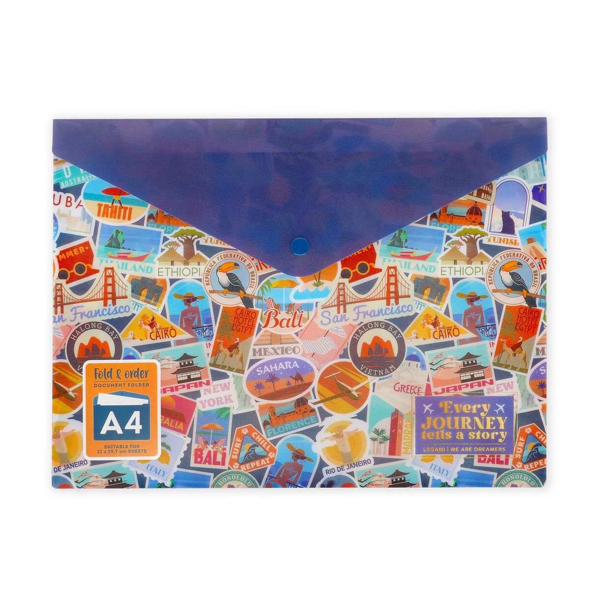 Legami Dokumentenmappe - Fold & Order - Travel