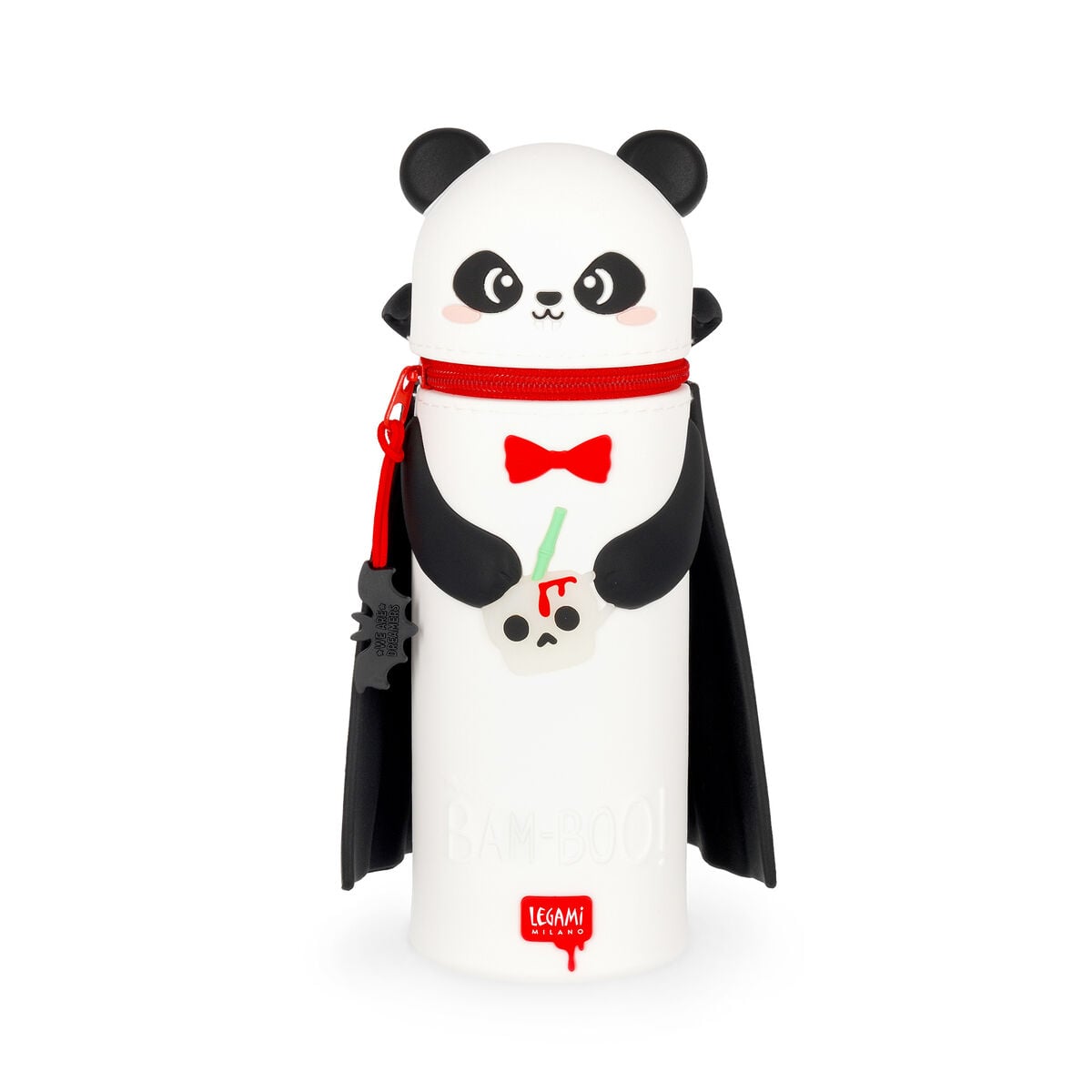 Legami Kawaii - Panda Bam-Boo - 2-in-1-Federmäppchen aus Silikon