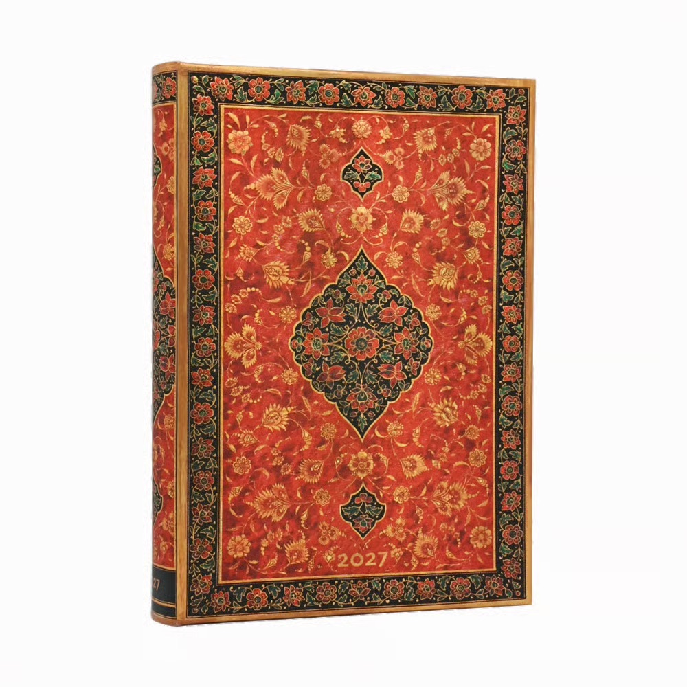 Paperblanks 2027 Leila Hardcover Midi Tagesüberblick 12-Monatskalender
