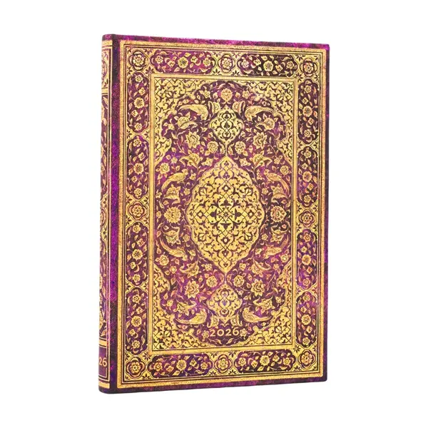 paperblanks Kalender 2026 - Persische Dichtung - Der Obstgarten - Mini
